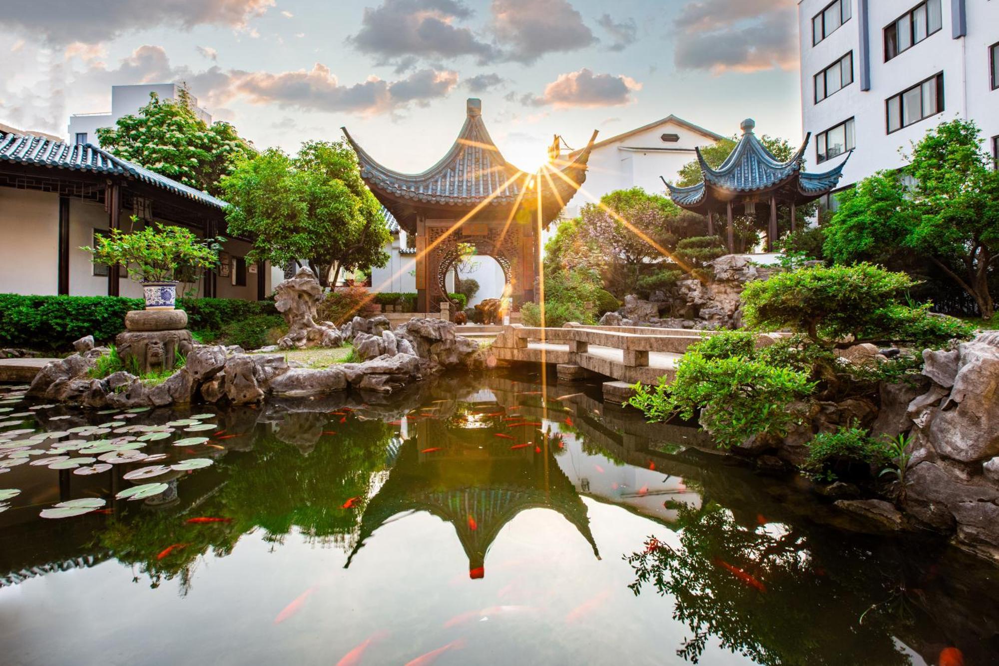 苏州华侨饭店 Suzhou (Jiangsu) Zewnętrze zdjęcie